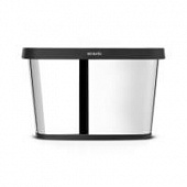 Купить Корзина Brabantia для бумаг, стальная полированная, 10 л по низкой цене