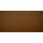 Купить Стеновая панель МДФ Акватон Кирпич темный с тиснением 2440х1220 мм по низкой цене