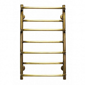 Купить Полотенцесушитель Domoterm Орфей бронза П7 водяной 500х700 мм по низкой цене