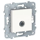 Купить Розетка Schneider Electric Unica New NU546218 TV белый по низкой цене