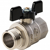 Купить Кран Stout шаровой SVB-0004-000025 полнопроходной латунный по низкой цене