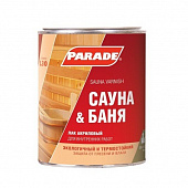 Купить Лак Parade Classic L30 Сауна & Баня акриловый полуматовый 0,9 л по низкой цене