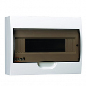 Купить Бокс DEKraft ЩРН-П-12 IP41 12-ти модульный пластиковый навесной по низкой цене