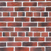 Купить Кирпич KR Professional Старый декоративный кирпич 36090 тычковый серо-красный по низкой цене