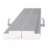 Купить Стоевые Olovi М21 дверной коробки, 4 петли, серые, крашеные по низкой цене