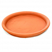 Купить Подставка для цветочного горшка d28 см терракотовая по низкой цене