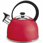 Купить Чайник Mallony из нерж стали со свистком Opera красный 2,5 л по низкой цене