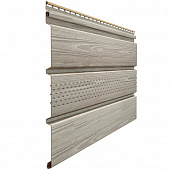 Купить Софит Docke Lux Т4 Орех 3050х305 мм с центральной перфорацией по низкой цене