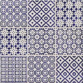 Купить Плитка Bayker Batik Deco Cobalto керамическая 100х100 мм по низкой цене