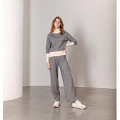 Купить Костюм Lara F06226ABSU серый по низкой цене