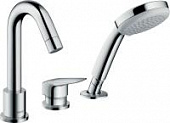 Купить Смеситель Hansgrohe Logis для ванны c душем 71313000 по низкой цене