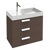 Купить Тумба Jacob Delafon Rythmik EB1309-G80 под раковину светло-коричневый лак 795х450х634 мм по низкой цене