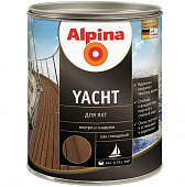 Купить Лак Alpina Yacht яхтный алкидный глянцевый 0,75 л по низкой цене