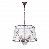 Купить Светильник Maytoni Elegant ARM365-05-R бронза E14 5х40W 220V подвесной по низкой цене