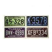 Купить Декор La Neige дабор номеров на машины US-4 по низкой цене