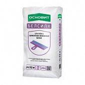 Купить Шпаклевка Основит Белсилк PC32 W цементная финишная 20 кг по низкой цене
