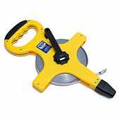 Купить Рулетка геодезическая 100 м стальное полотно по низкой цене