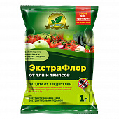 Купить Биопрепарат от тли и трипсов ЭкстраФлор Доктор Грин 1 г по низкой цене