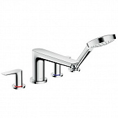 Купить Смеситель Hansgrohe Talis E 71748000 на борт ванны по низкой цене