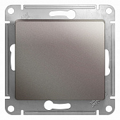 Купить Выключатель Schneider Electric Glossa GSL001211 одноклавишный платина по низкой цене