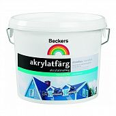 Купить Краска Beckers Akrylatfarg BAS C фасадная 9 л по низкой цене