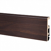 Деревянный, металлический, пластиковый напольный плинтус.