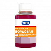 Купить Колер ТЕКС для краски, универсальный, бордовый 0,1 л по низкой цене