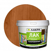 Купить Лак Лакра с УФ-фильтром акриловый тонированный орех 2,5 кг по низкой цене