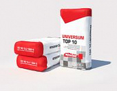 Купить Топпинг для пола Top 10 Universum стяжка высокопрочная для грубого выравнивания горизонтальных бетонных поверхностей, 25 кг по низкой цене