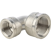 Купить Угольник Stout SFT-0014-003412 3/4х1/2 дюйма никелированный с внутренней резьбой по низкой цене