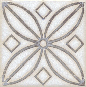 Купить Вставка Kerama Marazzi STG/A402/1266 Амальфи керамическая орнамент коричневая 99х99 мм по низкой цене