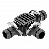 Купить Соединитель Т-образный для капельной линии 13 мм 2 шт Gardena по низкой цене