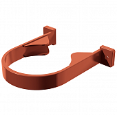 Купить Хомут трубы Технониколь ПВХ D125/82 мм красный по низкой цене