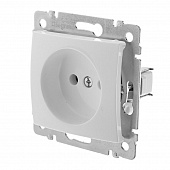 Купить Розетка Legrand Валена в рамку с/у, 1 гнездо, б/з , 16 А, 230 В, IP20, белая по низкой цене