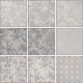 Купить Плитка Kerama Marazzi 1586 Марчиана микс керамическая напольная серая 200х200 мм по низкой цене