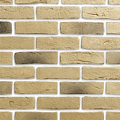 Купить Кирпич KR Professional Старый декоративный кирпич 36040 тычковый серо-бежевый по низкой цене