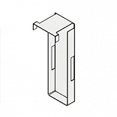 Купить Заглушка Cesal AR CZ 40/45 торцевая декоративная 3306 белый матовый по низкой цене