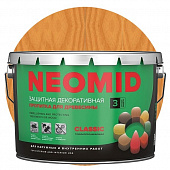 Купить Пропитка Neomid Bio Color Classic для древесины Калужница 9 л по низкой цене