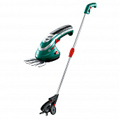 Купить Аккумуляторные ножницы для травы Bosch ISIO3, 3,6 В со штангой по низкой цене