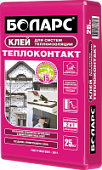 Купить Клей Боларс Теплоконтакт для теплоизоляции морозостойкий 25 кг по низкой цене