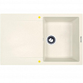 Купить Мойка Zigmund & Shtain Rechteck 775 кухонная гранитная Каменная соль по низкой цене