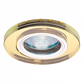 Купить Светильник Italmac Bohemia LED 51 6 73 MR16 с подсветкой желтый 50 Вт точечный встраиваемый по низкой цене