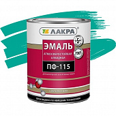 Купить Эмаль Лакра ПФ-115 бирюзовая 1 кг по низкой цене