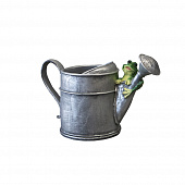 Купить Фигура садовая Лейка с лягушкой 23 см по низкой цене