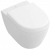 Купить Унитаз Villeroy & Boch Subway 2.0 56061001 подвесной укороченный по низкой цене