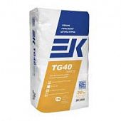Купить Штукатурка ЕК TG40 WHITE гипсовая белая 30 кг по низкой цене