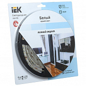 Купить Лента IEK eco LSR1-2-120-65-1-05 IP65 12V 7Вт/м светодиодная белый свет 5 м по низкой цене