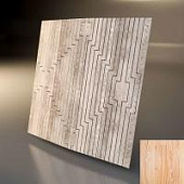 Купить Стеновая 3D панель Relieffo Stairs new (Лиственница) Д031ЛС 600х600х30 мм по низкой цене