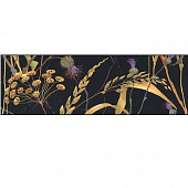 Купить Бордюр Kerama Marazzi SST/A03/12000R Астория керамический птицы обрезной черный 250х80 мм по низкой цене
