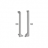 Купить Заглушки Progress profiles Tpctac торцовые ПВХ хром плинтуса для столешницы из нержавейки по низкой цене